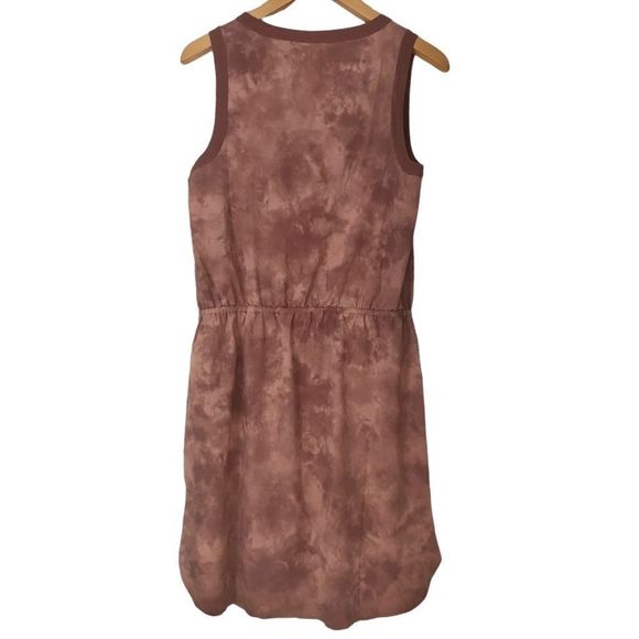 Athleta Rincon Printed Dress Evian Hearth Rose S - Picture 8 of 15